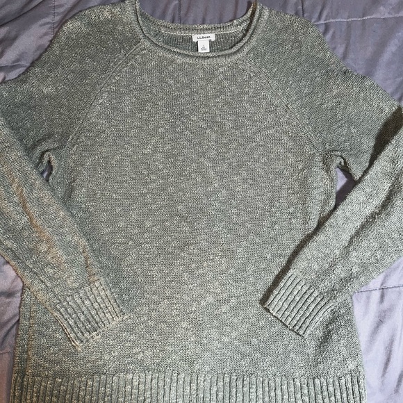 L.L. Bean Sweaters - Vintage‎ L.L. Bean Women's 100% Cotton Knit Sweater